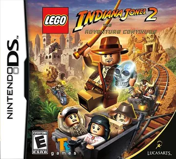 LEGO Indiana Jones 2 - The Adventure Continues (USA) (En,Fr,Es) box cover front